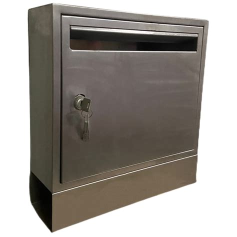 stainless steel newspaper box|wayfair mailbox newspaper holder.